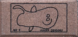 laser engraved drawing