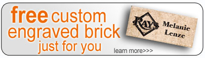 Free Custom Engraved Bricks